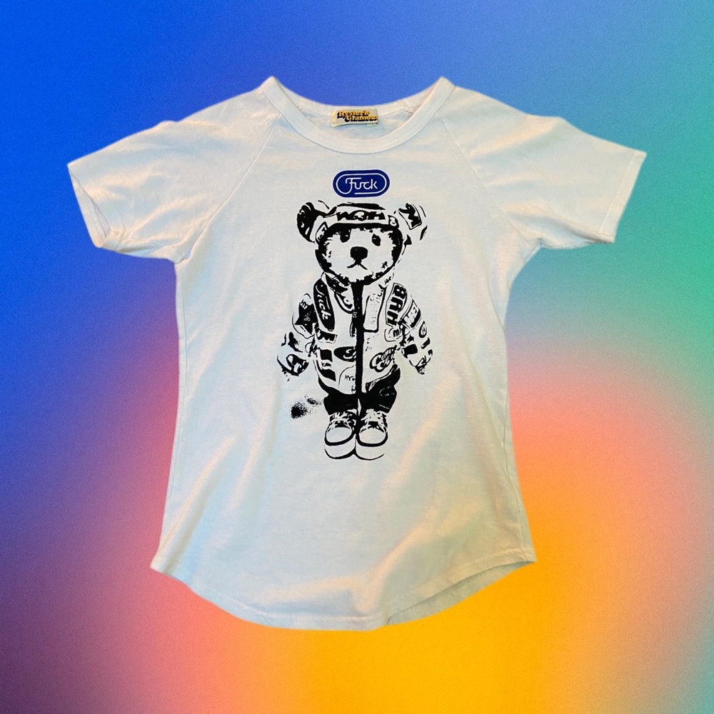 hysteric glamour bear tee